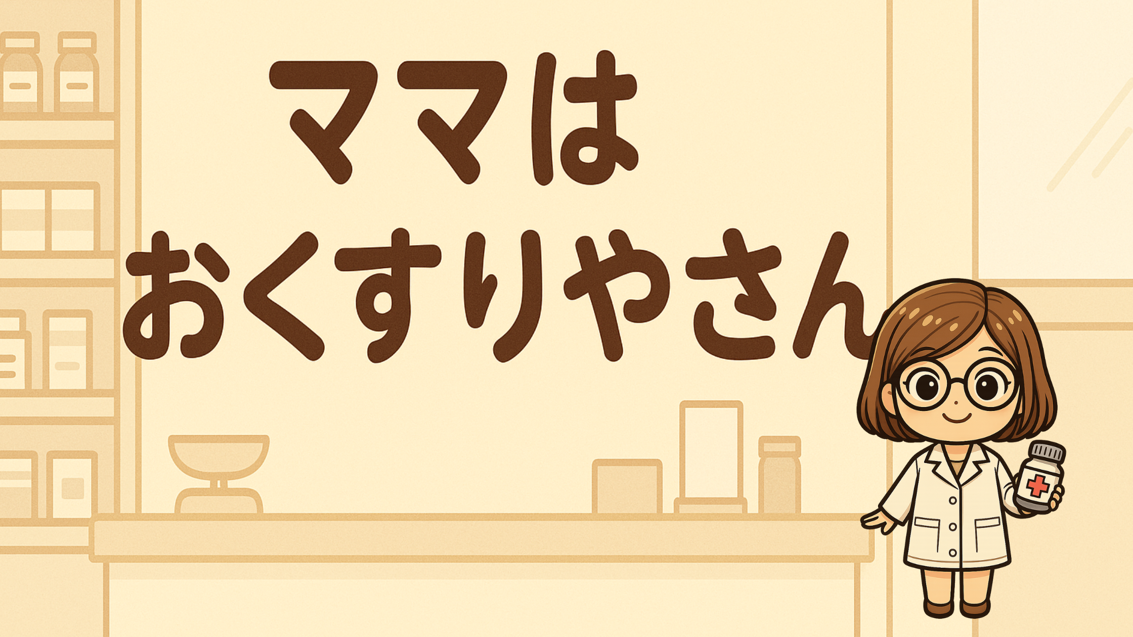 ママはおくすりやさん