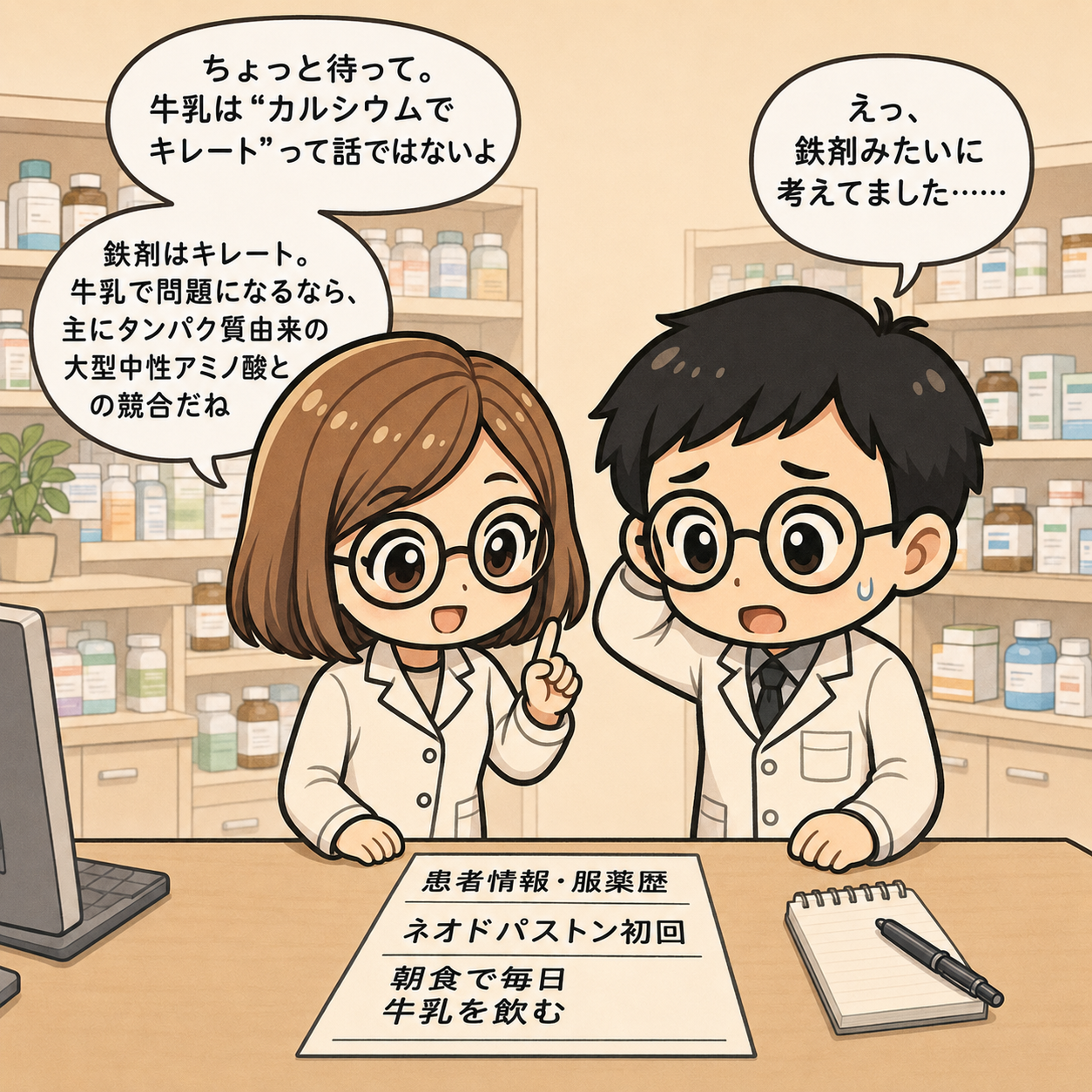 2コマ目